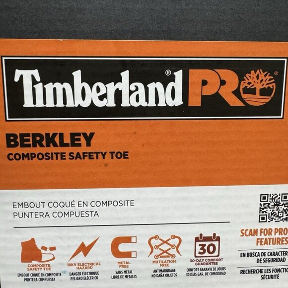 Timberland Pro Mens Berkley Work Sneaker Black Size 10.5 M - Picture 7 of 7